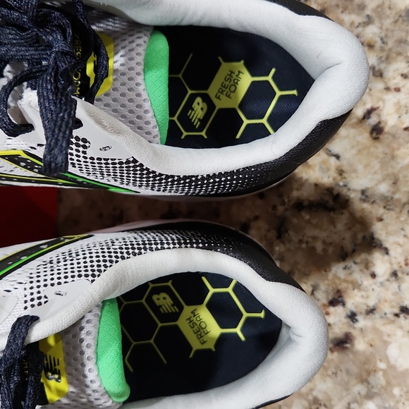 Mens New Balance Fresh Foam Running Sneakers - Picture 2 of 5